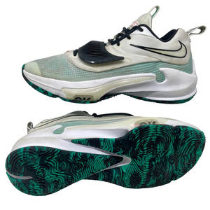 Nike Zoom Freak 3 Sneakers Mens Sz 8 White & Teal 7,0,9:K.5.7